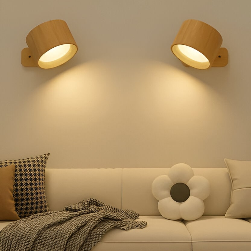 Rechargeable Wall Sconce with 360° Rotation Magnetic Head and Wireless LED Lighting - Image 3