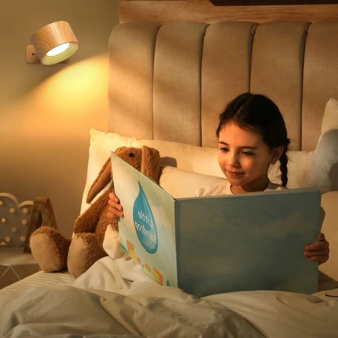 Rechargeable Wall Sconce with 360° Rotation Magnetic Head and Wireless LED Lighting - Image 5
