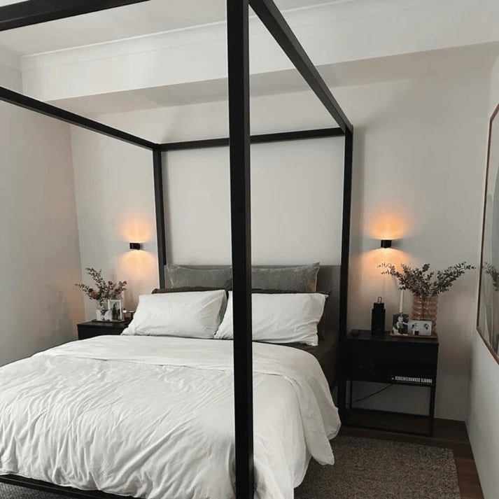 Rechargeable Wall Sconce with Battery Operated Modern Lighting Magnetic Rotation and Remote Control - Image 6