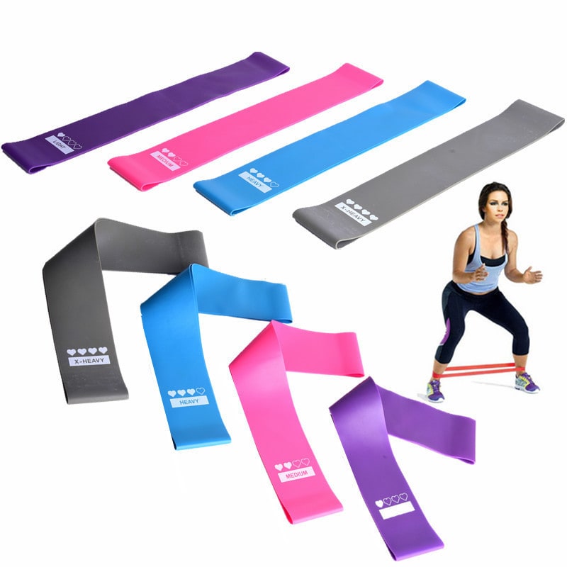 Resistance Bands Exercise Workout Strength Training Loop with Carrying Pouch for Yoga Fitness - Image 15