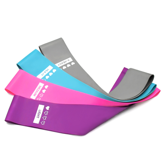 Resistance Bands Exercise Workout Strength Training Loop with Carrying Pouch for Yoga Fitness - Image 2