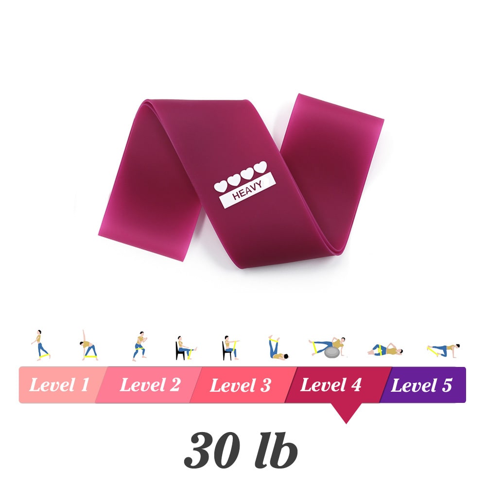 Resistance Bands for Exercise Workout with Stretch and Loop for Strength Training - Image 11