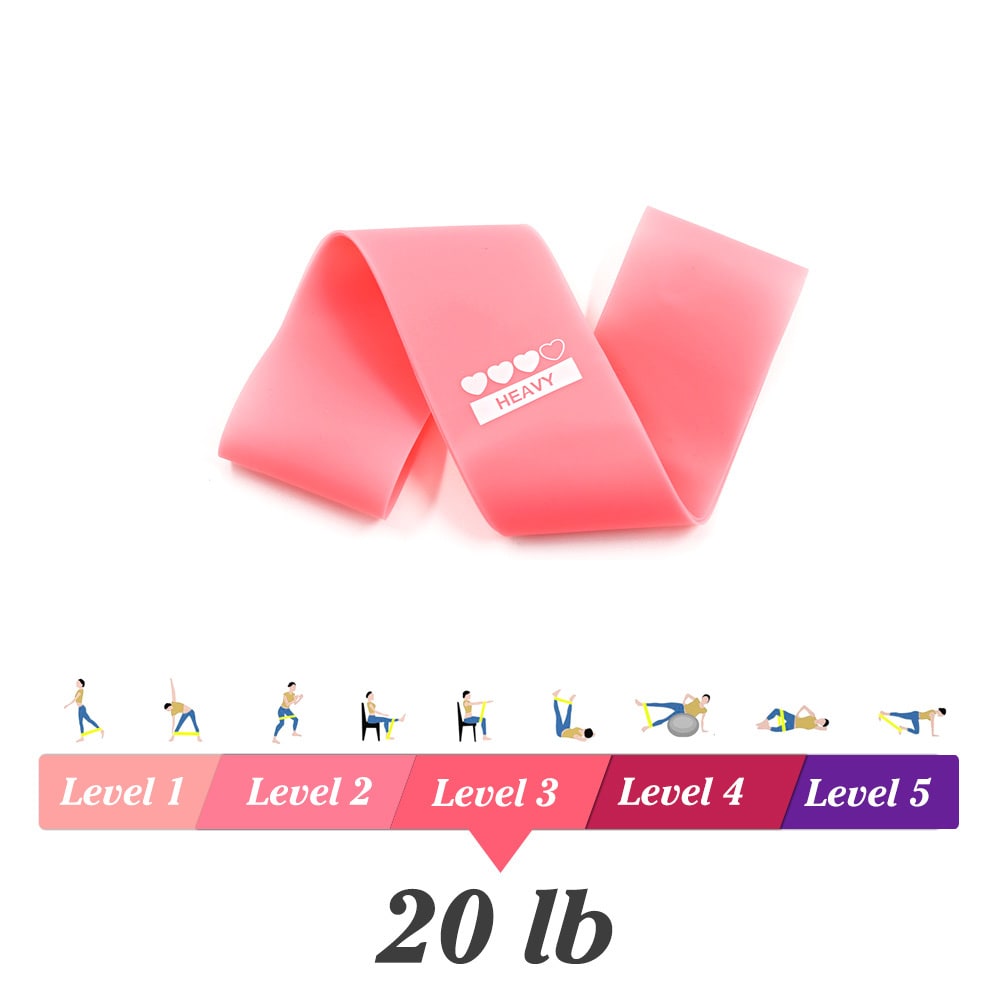 Resistance Bands for Exercise Workout with Stretch and Loop for Strength Training - Image 5