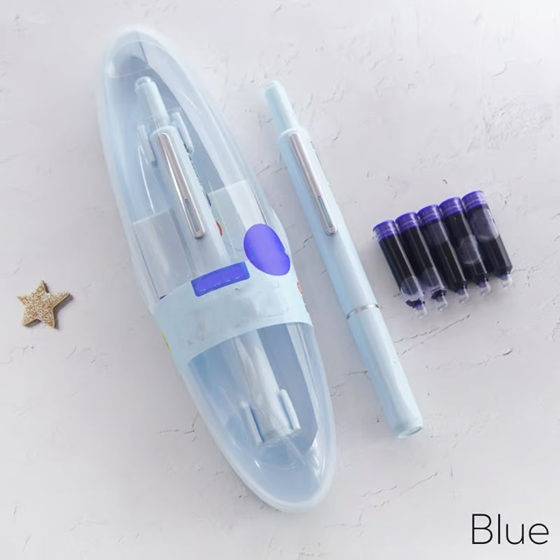 Retractable Fountain Pen with Fine Nib and Smooth Ink Flow - Image 10