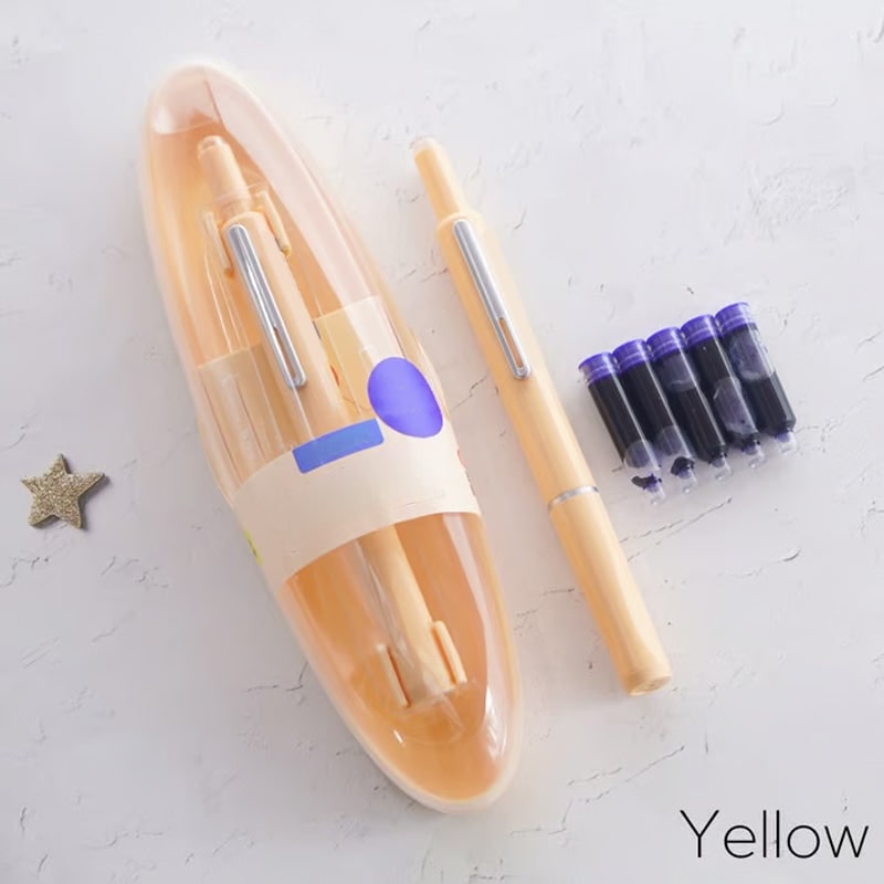 Retractable Fountain Pen with Fine Nib and Smooth Ink Flow - Image 15