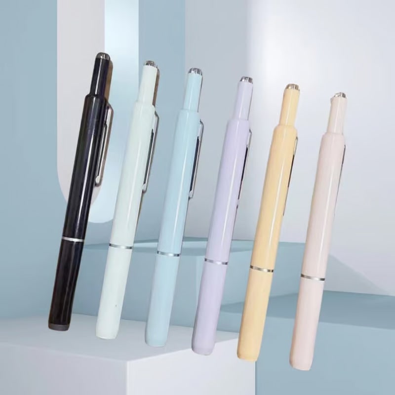Retractable Fountain Pen with Fine Nib and Smooth Ink Flow - Image 9