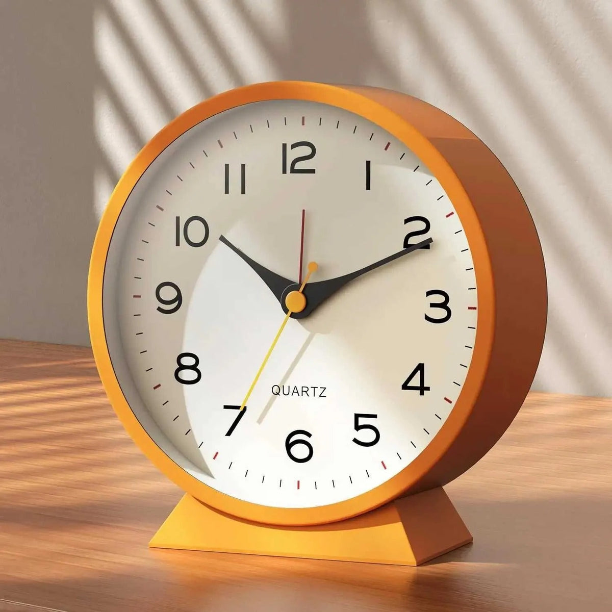 Retro Analog Alarm Clock with Silent Quartz Movement and Backlight - Image 5