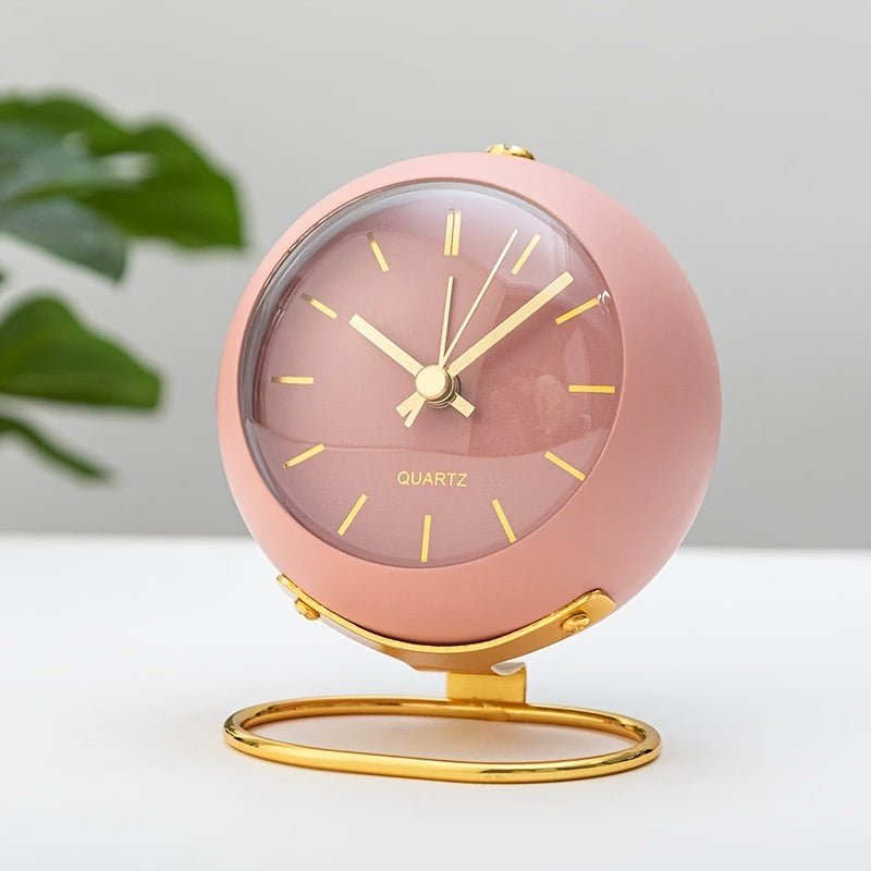 Vintage Analog Alarm Clock for Bedroom and Desk – Classic Time Display with Loud Alarm for Everyday Use