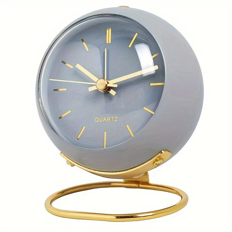 Vintage Analog Alarm Clock for Bedroom and Desk – Classic Time Display with Loud Alarm for Everyday Use