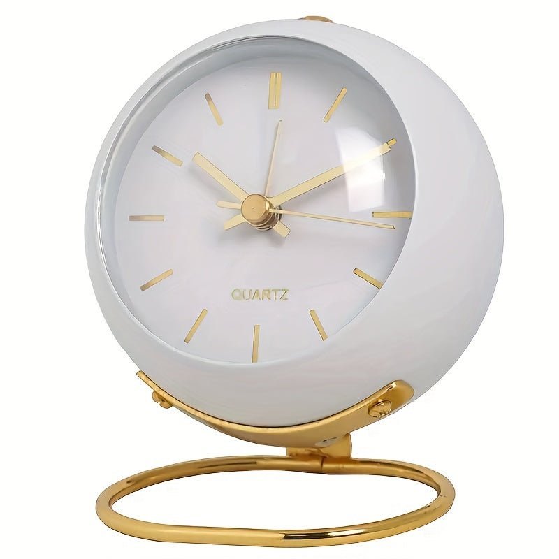 Vintage Analog Alarm Clock for Bedroom and Desk – Classic Time Display with Loud Alarm for Everyday Use