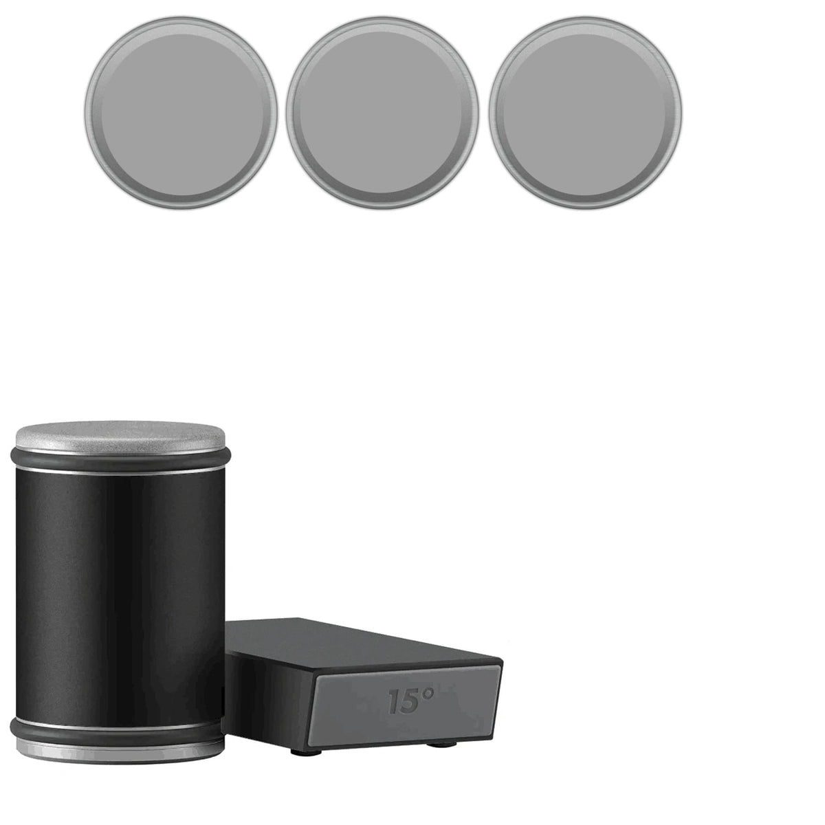 Rolling Knife Sharpener with Manual Diamond-Coated Dual-Angle Magnetic Guide - Image 13
