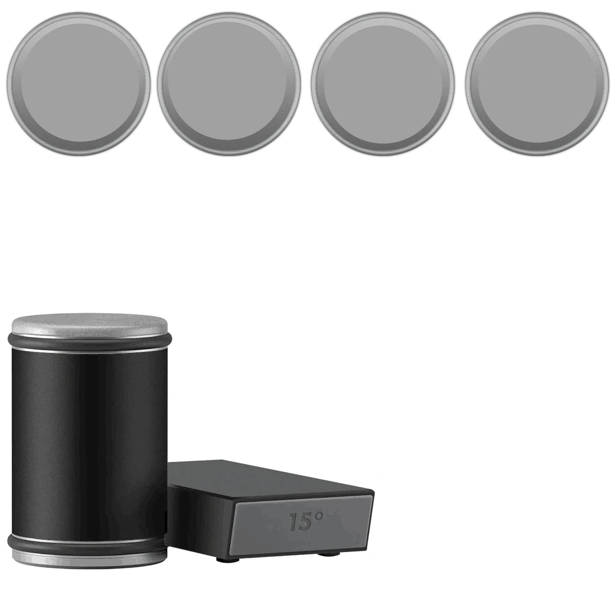 Rolling Knife Sharpener with Manual Diamond-Coated Dual-Angle Magnetic Guide - Image 19