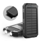Water-Resistant Solar Power Bank – Portable Charging with Dual USB Output
