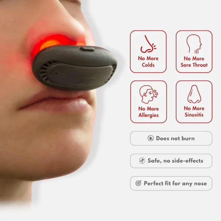 Infrared Nasal Device for Daily Breathing Comfort – Compact Wellness Tool for Home Use and Relaxation