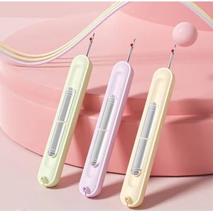 Seam Ripper and Stitch Sewing Tool with Retractable Metal Tip - Image 1