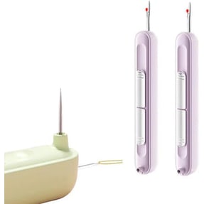 Seam Ripper and Stitch Sewing Tool with Retractable Metal Tip - Image 8