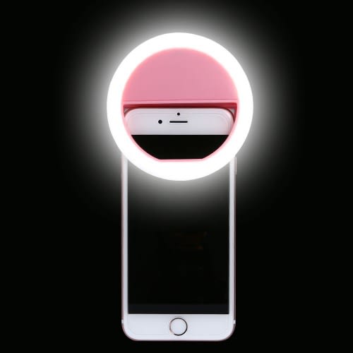 Portable Selfie Ring Light for Photography and Video – Clip-On LED Lighting for Content Creation, Selfies and Video Calls