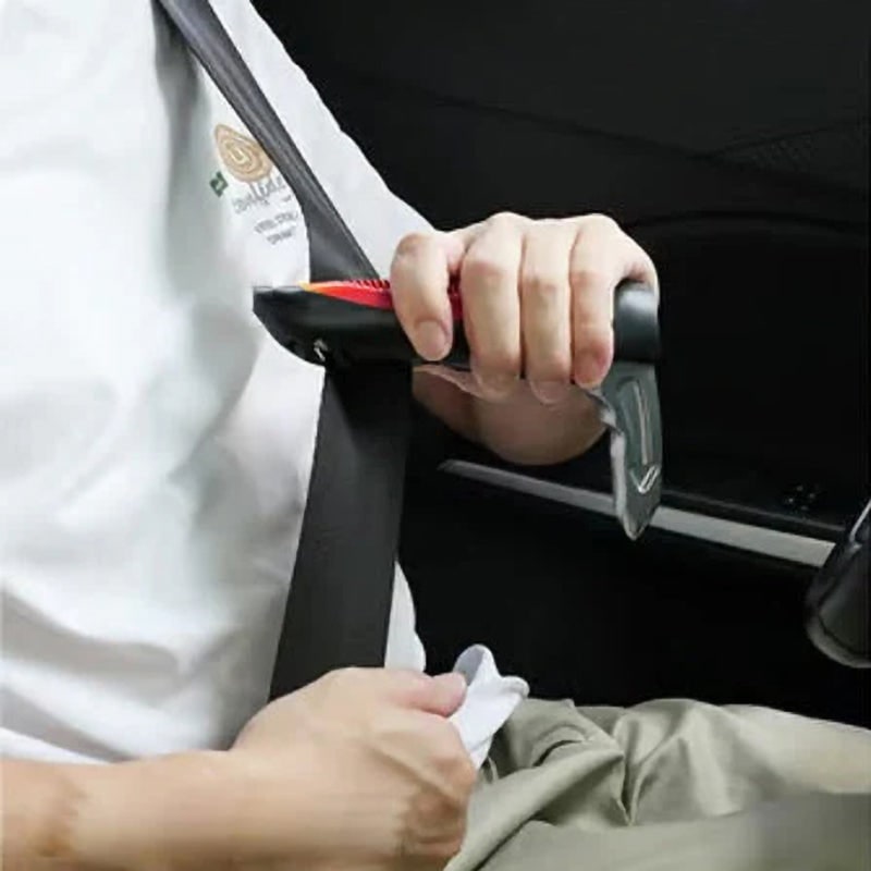 Seniors Car Assist Handle with Window Breaker and Seatbelt Cutter - Image 10