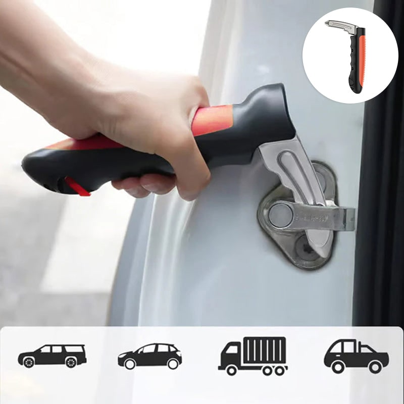 Seniors Car Assist Handle with Window Breaker and Seatbelt Cutter - Image 11
