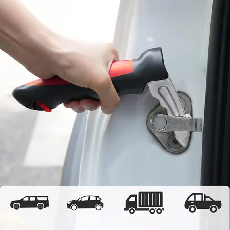 Seniors Car Assist Handle with Window Breaker and Seatbelt Cutter - Image 6