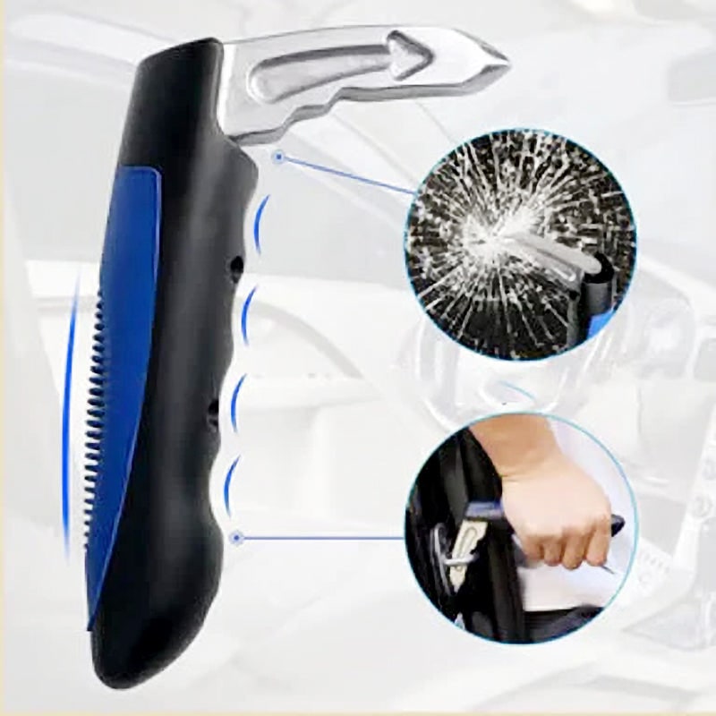 Seniors Car Assist Handle with Window Breaker and Seatbelt Cutter - Image 9
