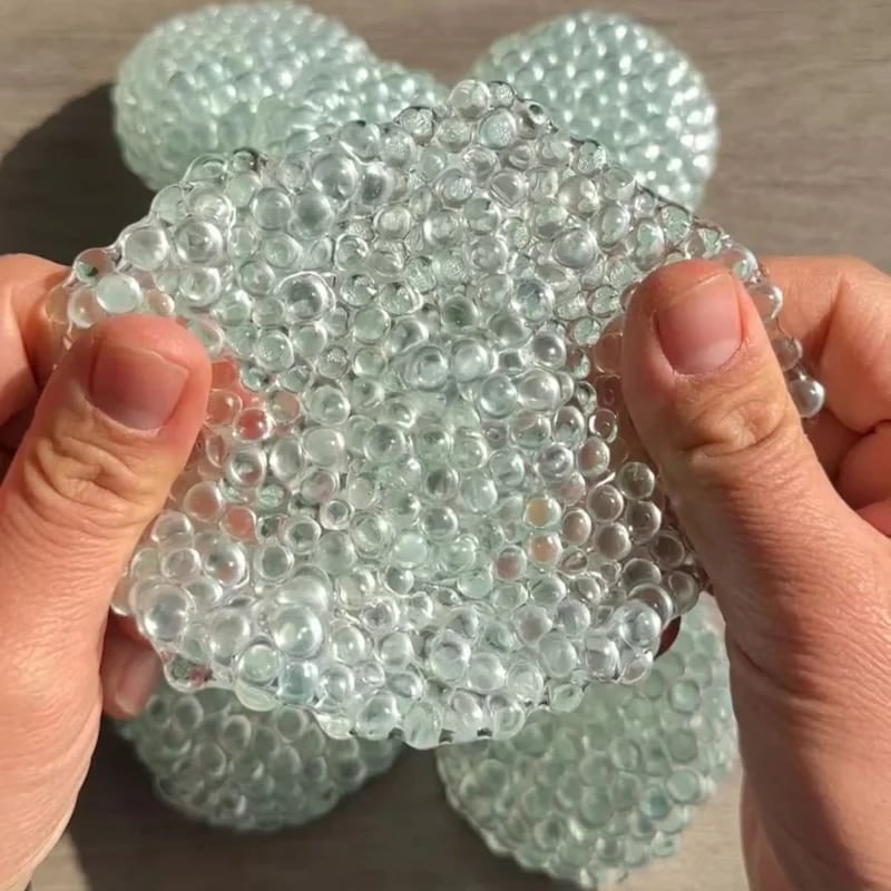 Sensory Stress Ball with Squishy Gel Bead Textured Design for Anxiety Relief - Image 3