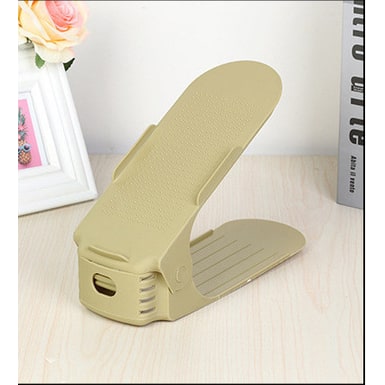 Shoe Rack Storage Organizer with Adjustable Shelves and Non-Slip Surface for Closet Shelf Bench - Image 15