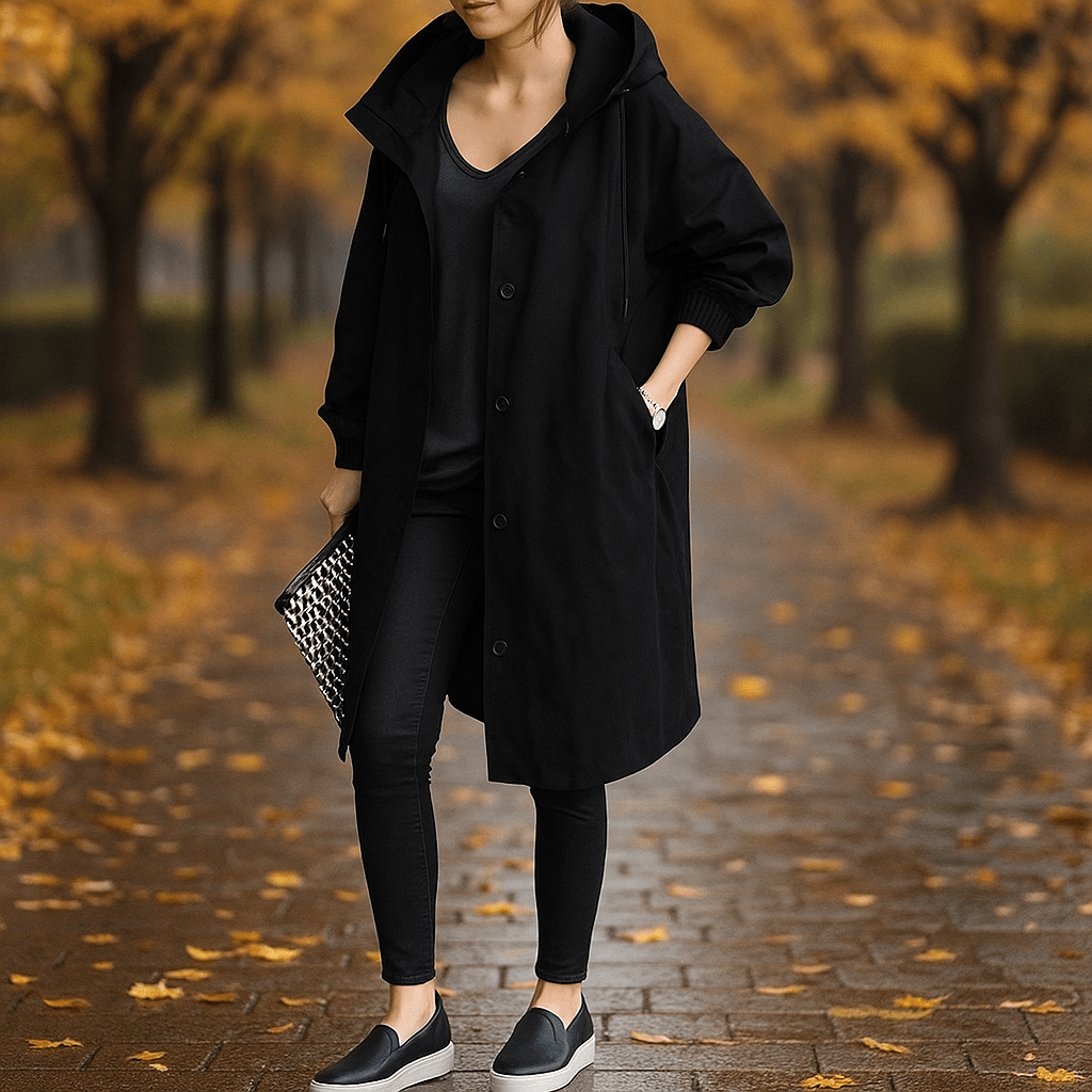 Siena - Chic Trench Coat - Classic Elegance - Ideal Fit