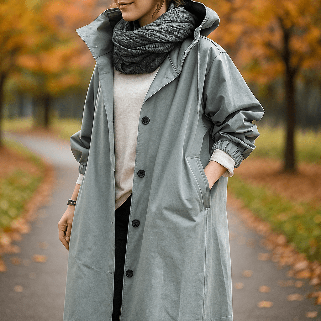 Siena - Chic Trench Coat - Classic Elegance - Ideal Fit