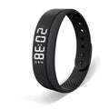 Silent Vibrating Alarm Clock Wristband with USB Charging and Adjustable Silicone Strap - Image 1