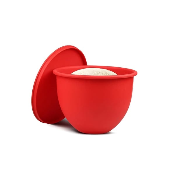 Silicone 5 Quart Mixing Bowl Liner with Lid for Stand Mixer - Image 1