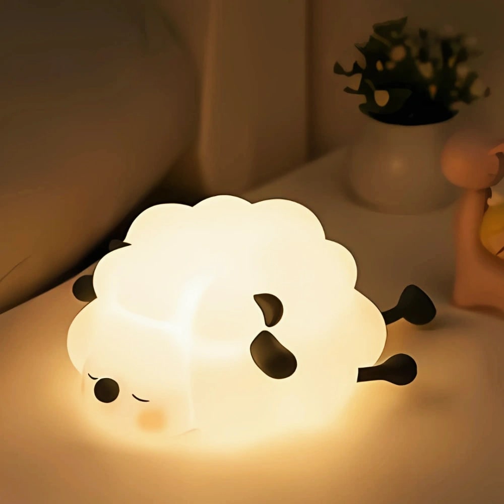 Silicone Duck Night Light Portable Animal Squeezable Warm White LED Rechargeable - Image 11