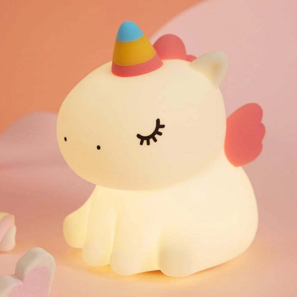 Silicone Duck Night Light Portable Animal Squeezable Warm White LED Rechargeable - Image 13
