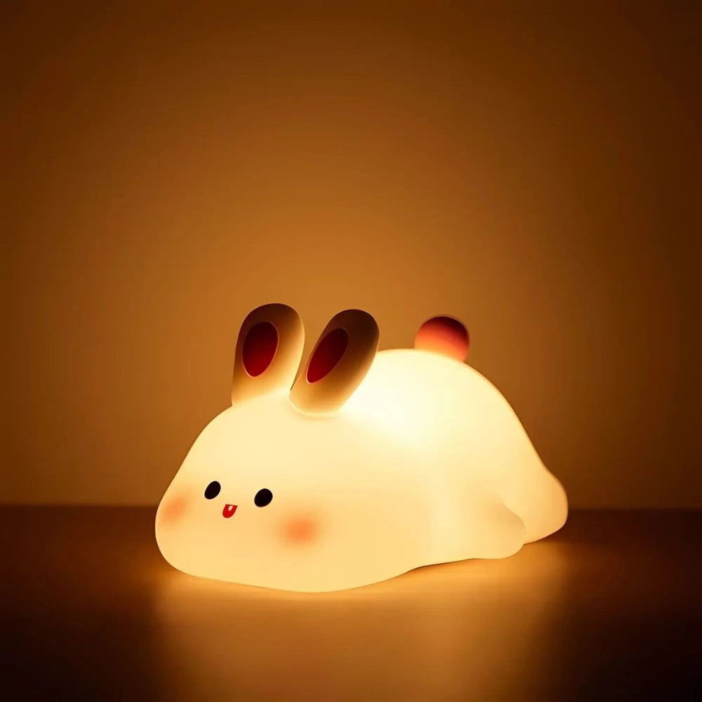 Silicone Duck Night Light Portable Animal Squeezable Warm White LED Rechargeable - Image 21