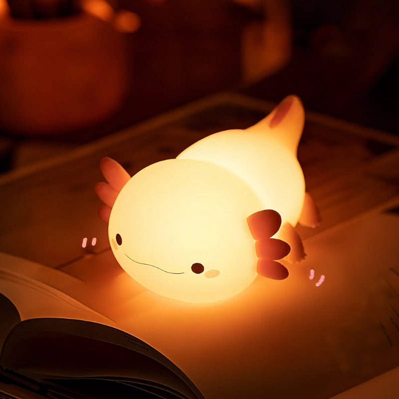 Silicone Duck Night Light Portable Animal Squeezable Warm White LED Rechargeable - Image 37