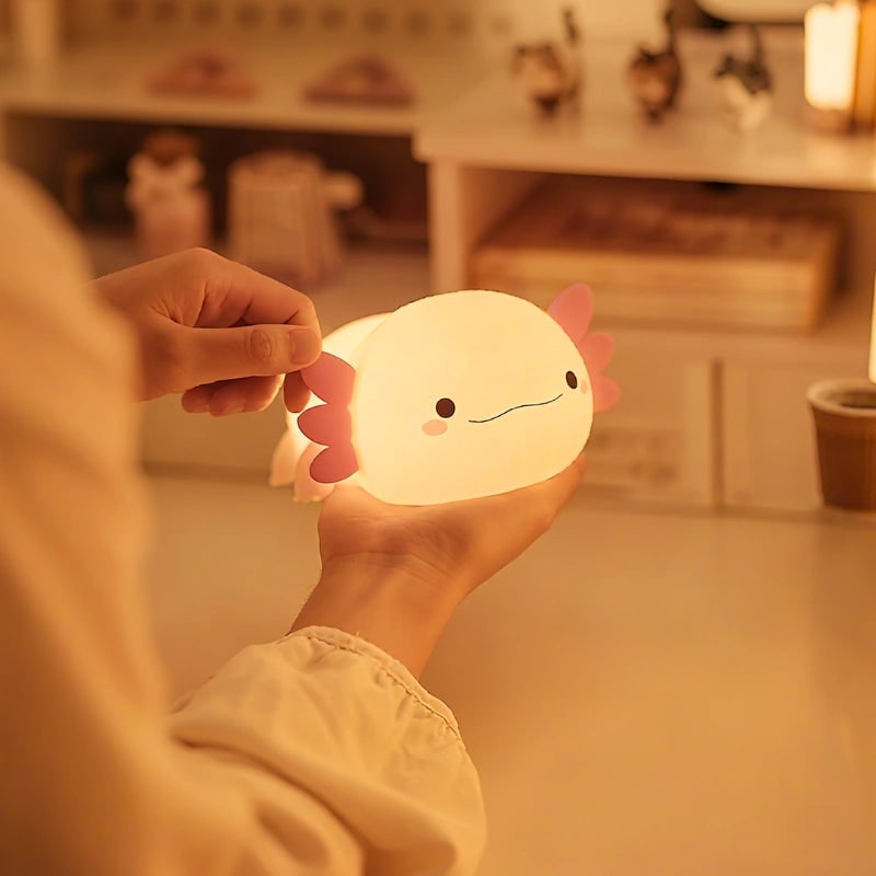 Silicone Duck Night Light Portable Animal Squeezable Warm White LED Rechargeable - Image 38
