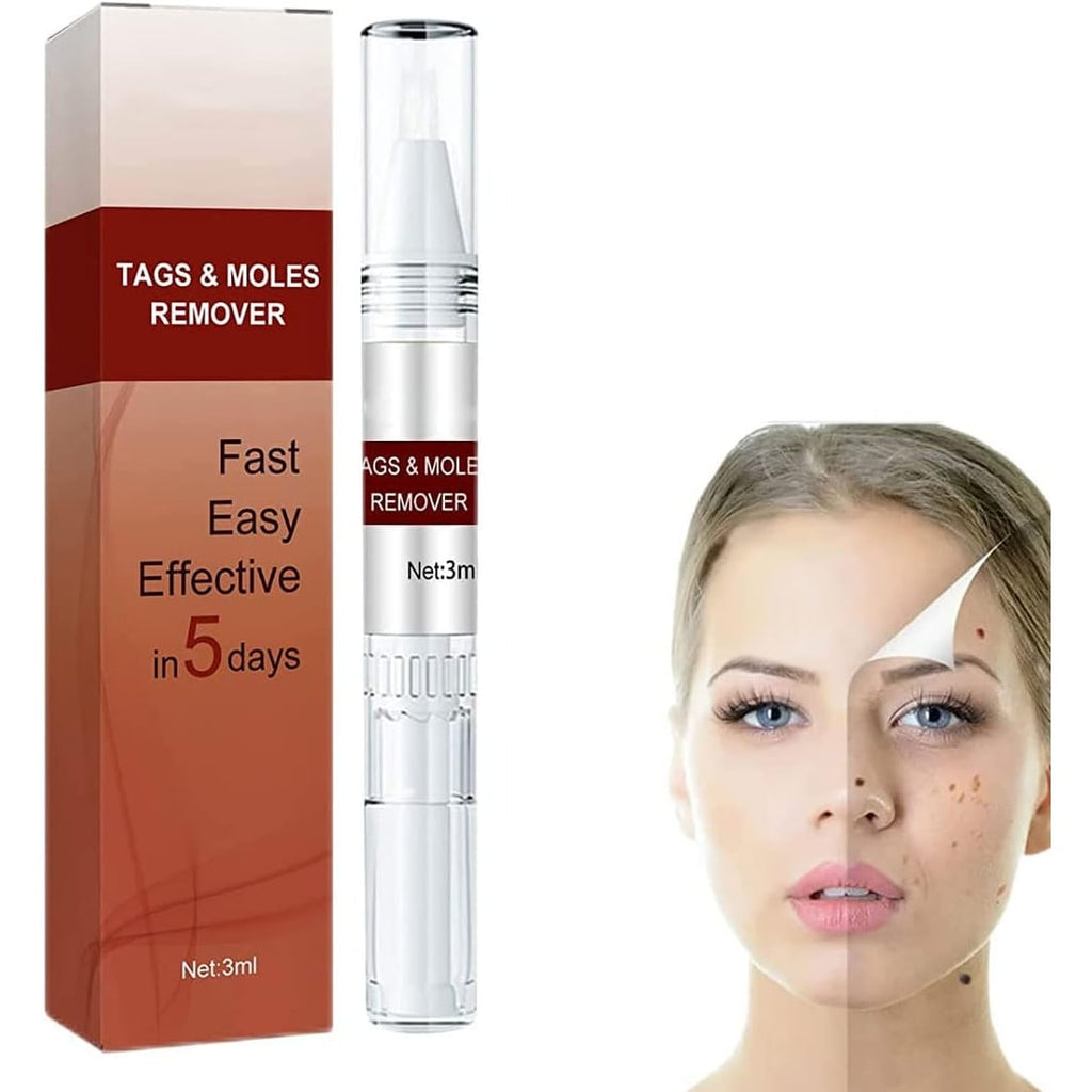 Skin Tag Remover Brush Removal Tool Targeted Treatment Pen Applicator Natural Wart - Image 1