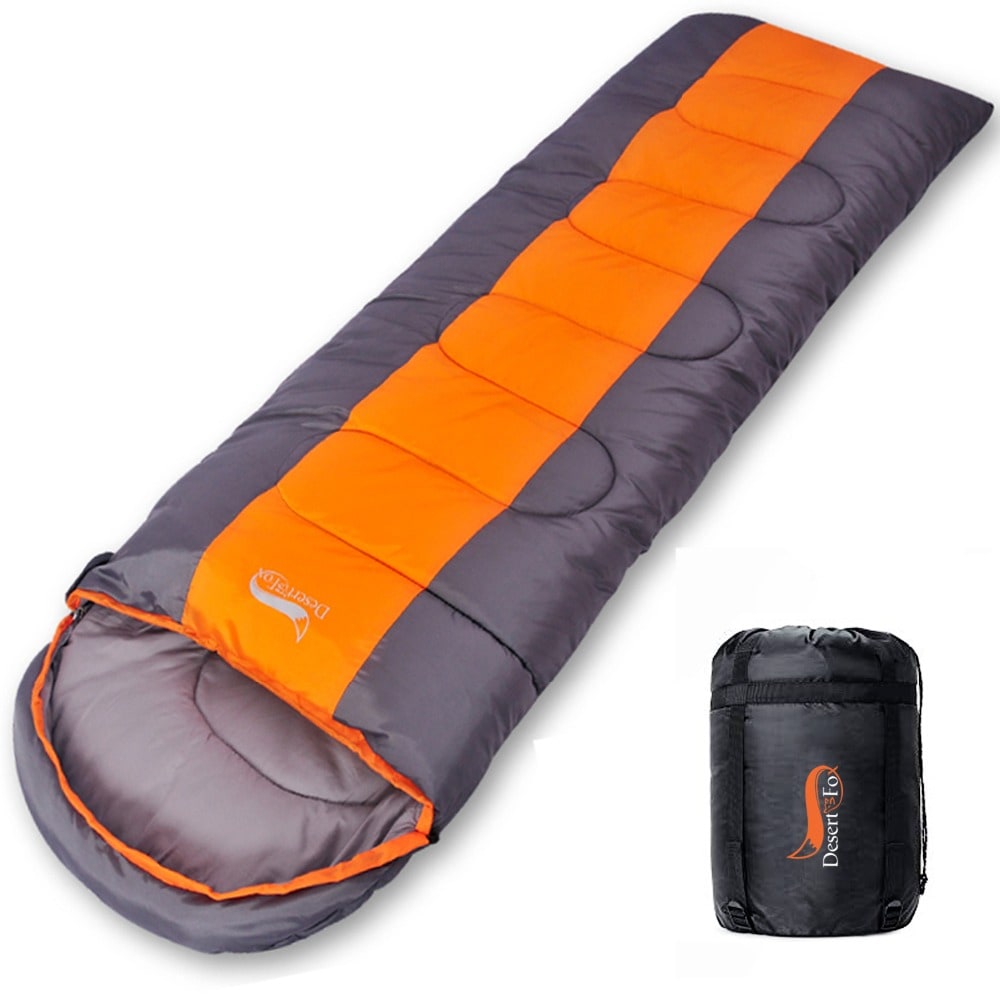Sleeping Bag Hiking Bivvy with Drawstring Hood and Compression Sack Camping - Image 2