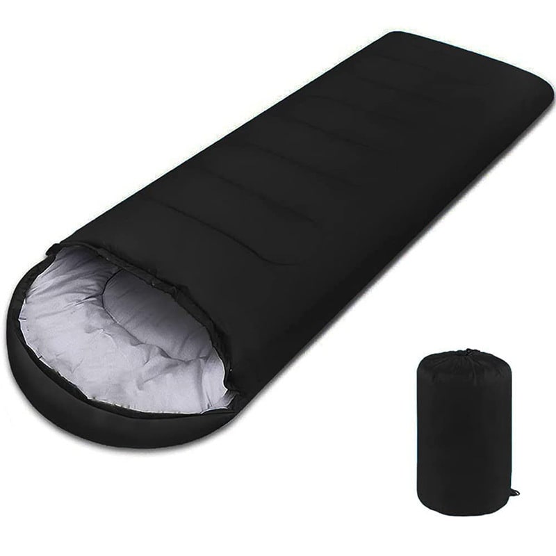 Sleeping Bag Sleep Sack with Hood and Compression Bivvy - Image 5