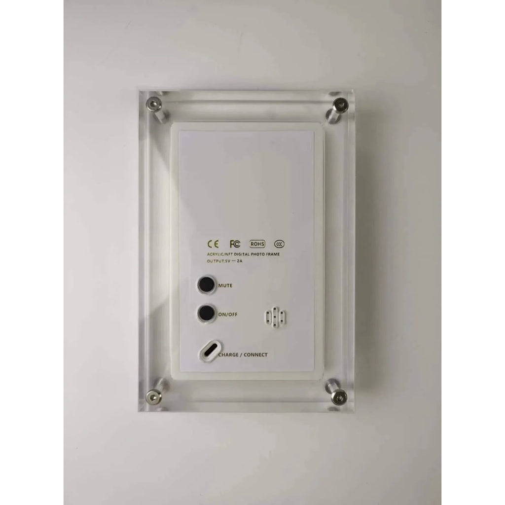 Smart Digital Picture Frame with Video Display and Acrylic Block Design Electronic Photo - Image 6