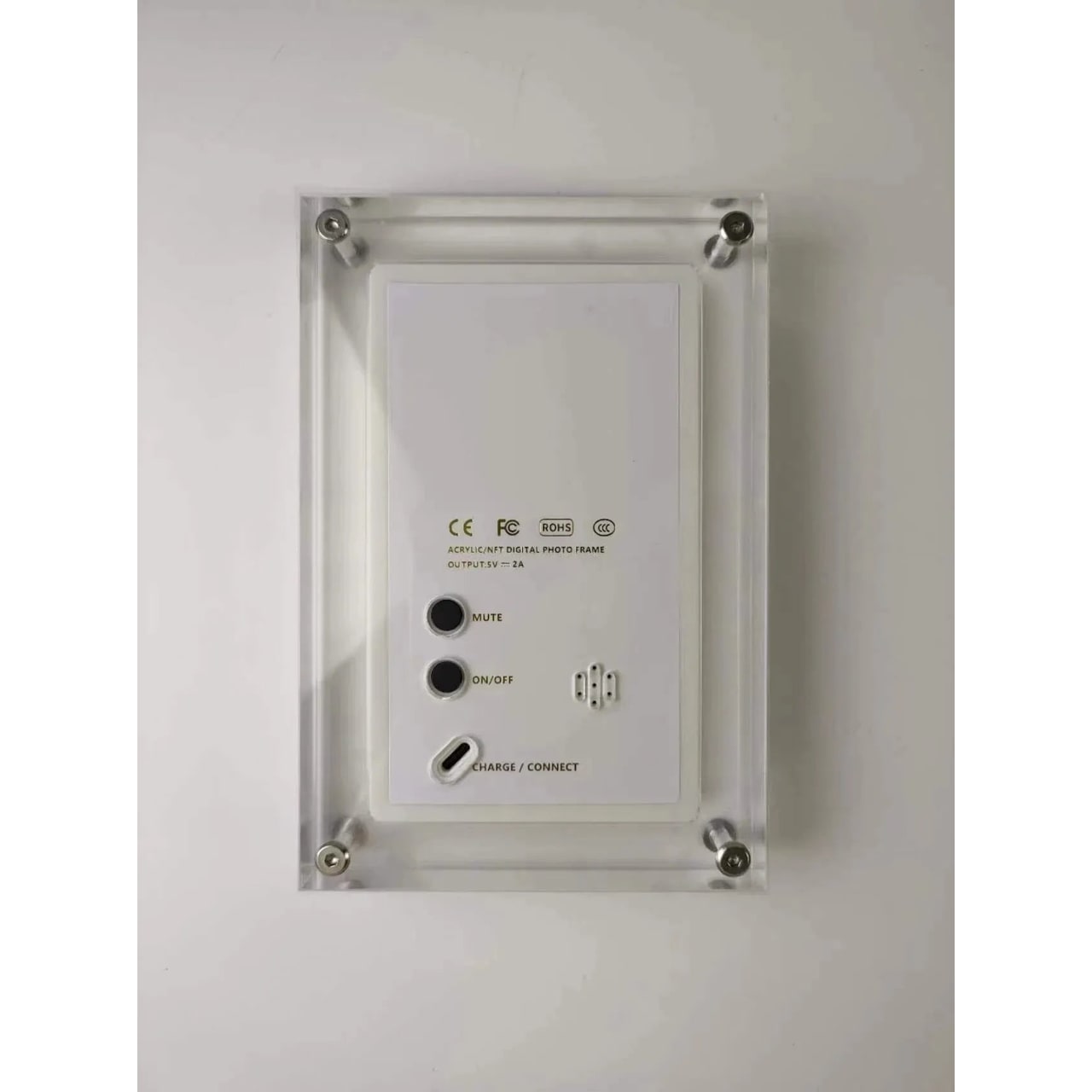 Smart Digital Picture Frame with Video Display and Acrylic Block Design Electronic Photo - Image 6