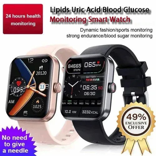 Smartwatch Step Counter Activity Tracking Fitness Tracker Heart Rate Monitor Touch Screen - Image 2