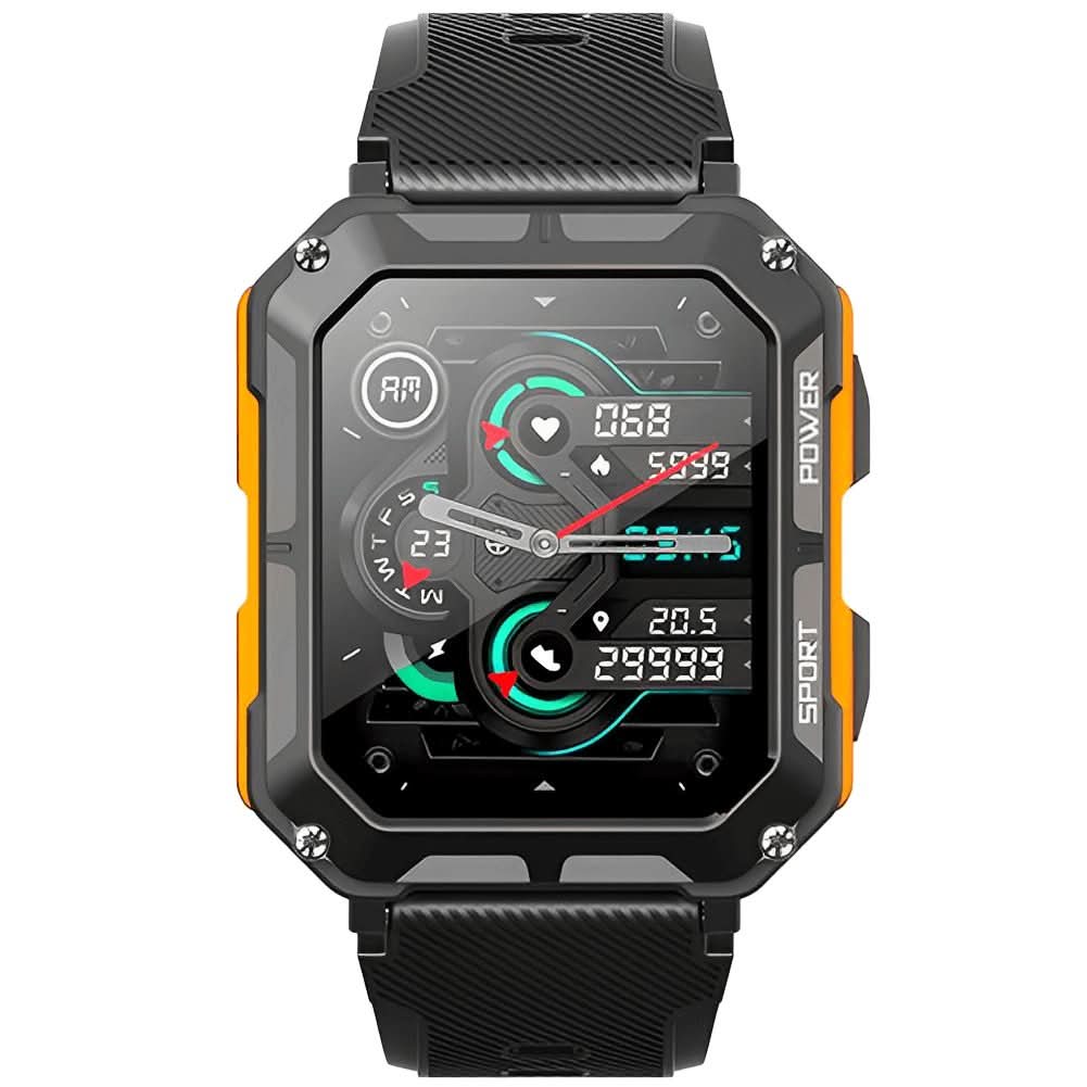 Rugged Smartwatch for Active Lifestyles – Durable Wearable Watch for Outdoor Sports, Fitness and Everyday Use