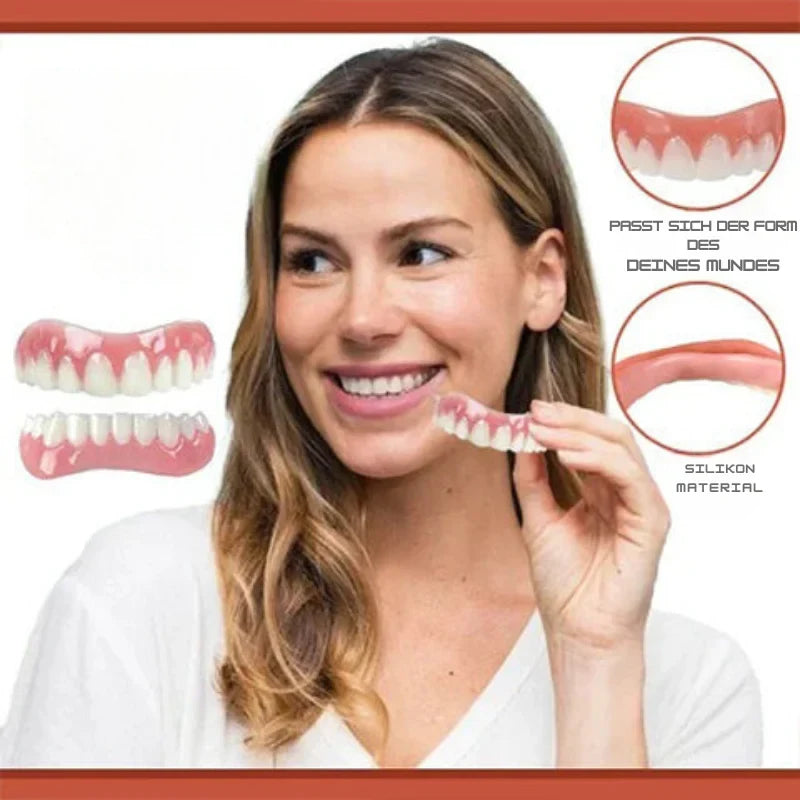 Snap on Veneers with Moldable Thermal Beads and Cosmetic False Teeth Kit - Image 7