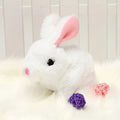Soft Plush Bunny Stuffed Animal Toy with Interactive Features - Image 1