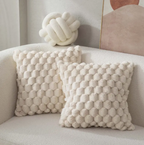 Cozy Plush Pillow with Luxurious Fluffy Cover