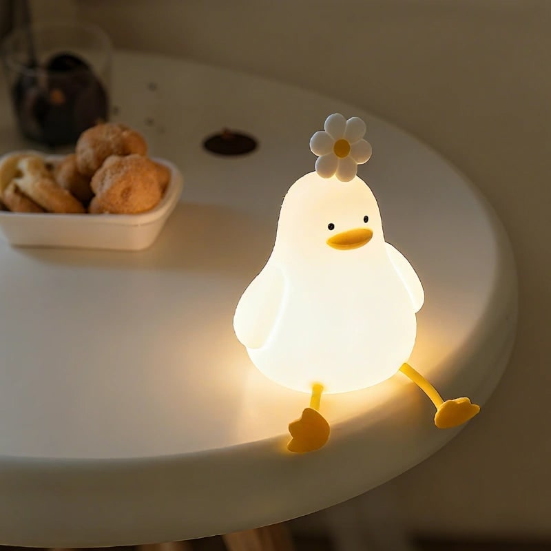 Soft Silicone Night Light Rechargeable Animal Portable LED Kids Gift With Timer - Image 18