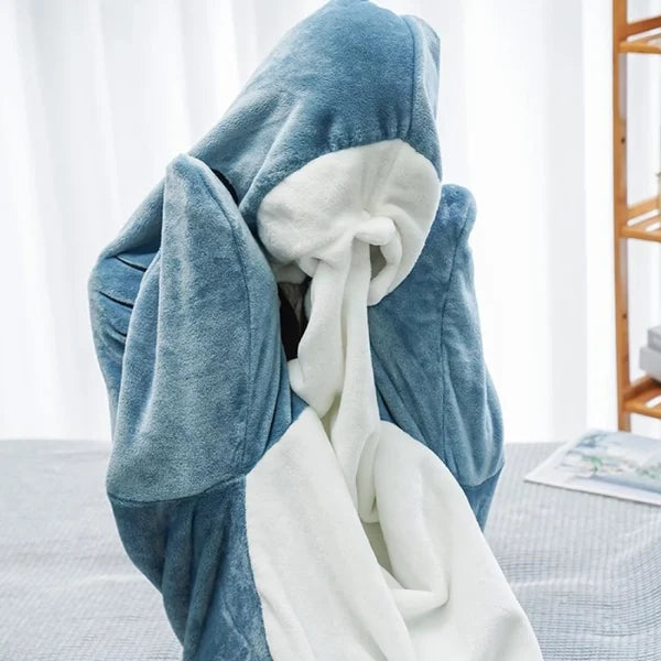 Ultra-Soft Shark Onesie for Kids and Adults – Cozy All-in-One Costume for Lounging, Sleepwear and Fun Outfits