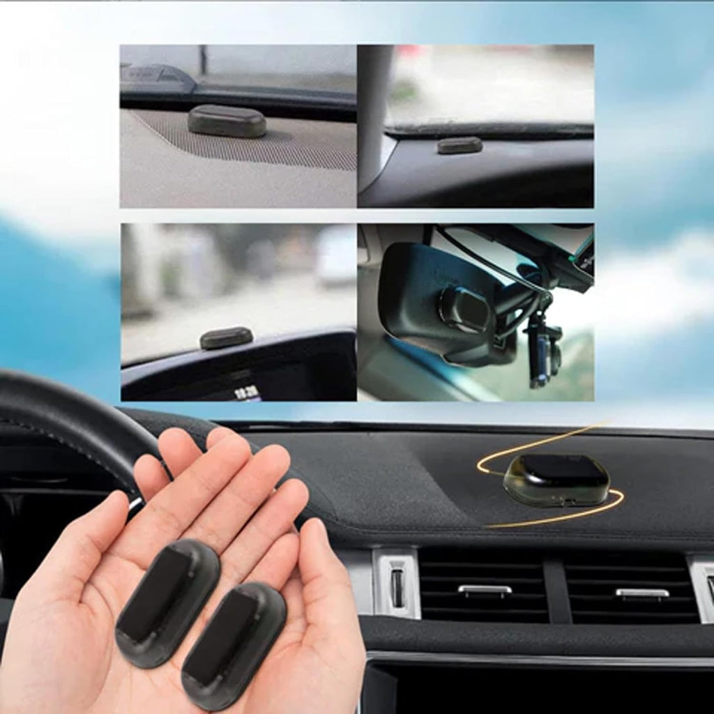 Solar Car Deicer Window Powered Ice Remover Electromagnetic Dashboard Mount Portable - Image 7