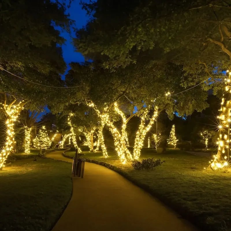 Solar Fairy Lights Outdoor String with Waterproof Copper Wire and Micro LED for Garden Yard Patio - Image 11